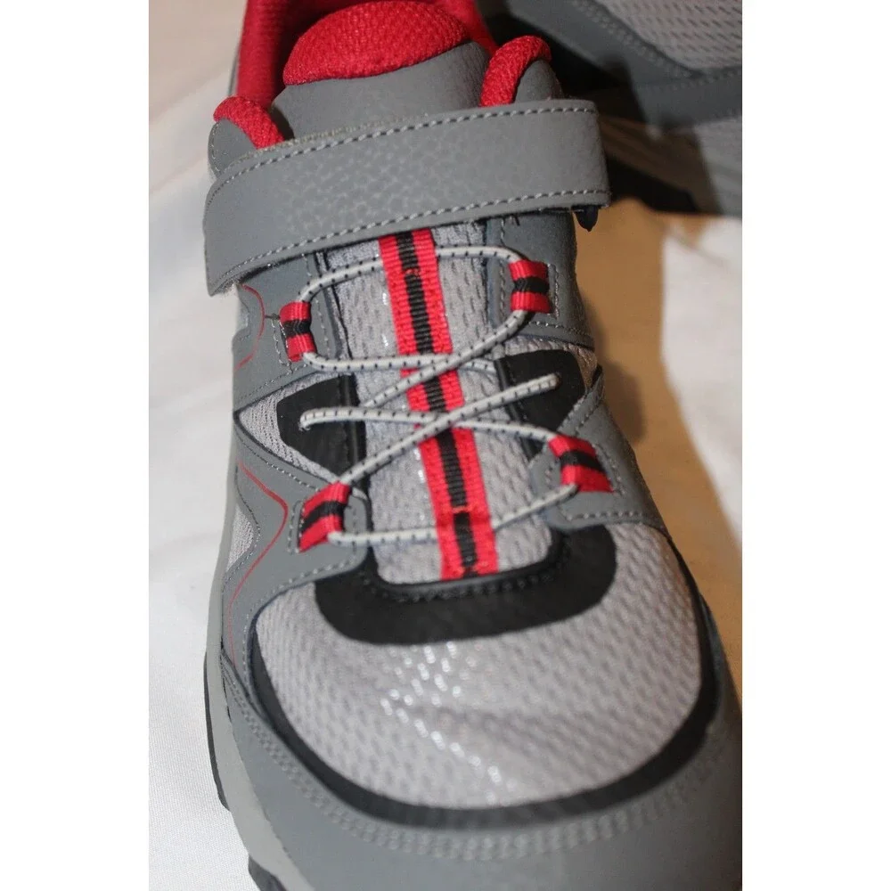 Merrell Boy's Trail Quest Washable‎ Sneakers GRAY BLACK RED SZ 6.5 NIB